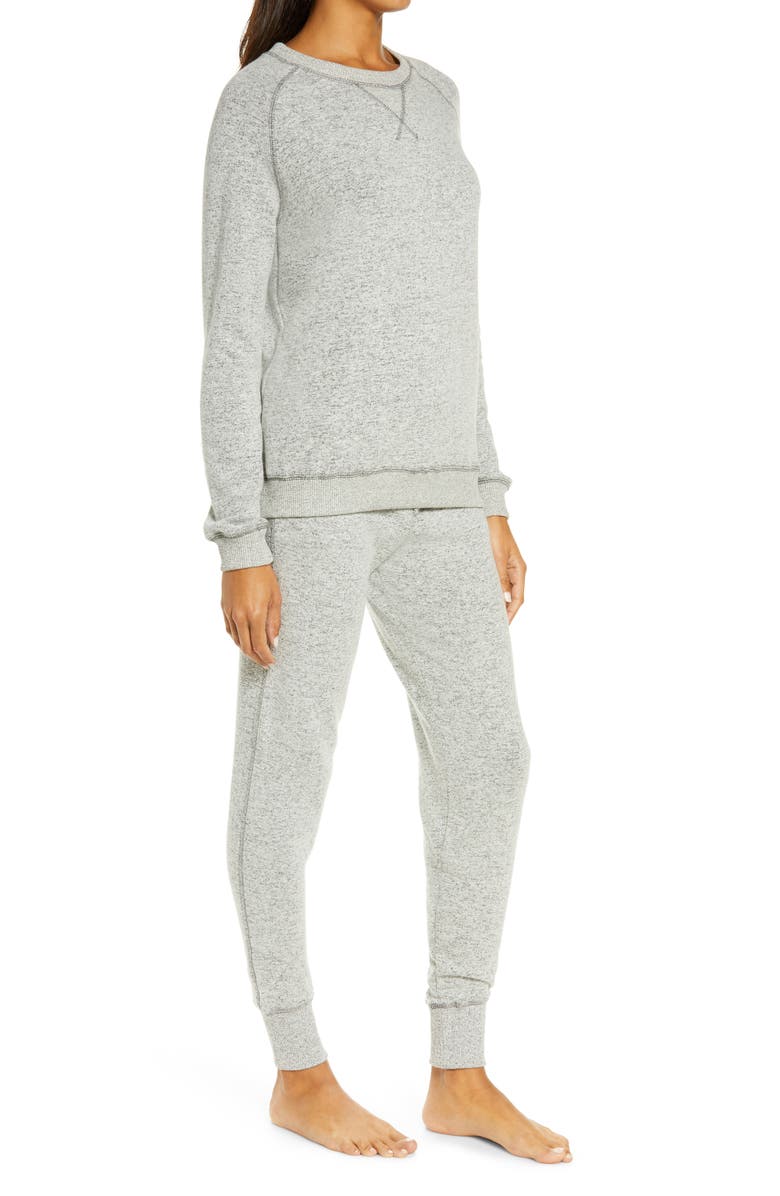 Papinelle So Soft Fleece Jogger Pajamas, Alternate, color,