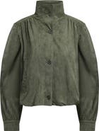 LIONESS Luminous Faux Suede Jacket