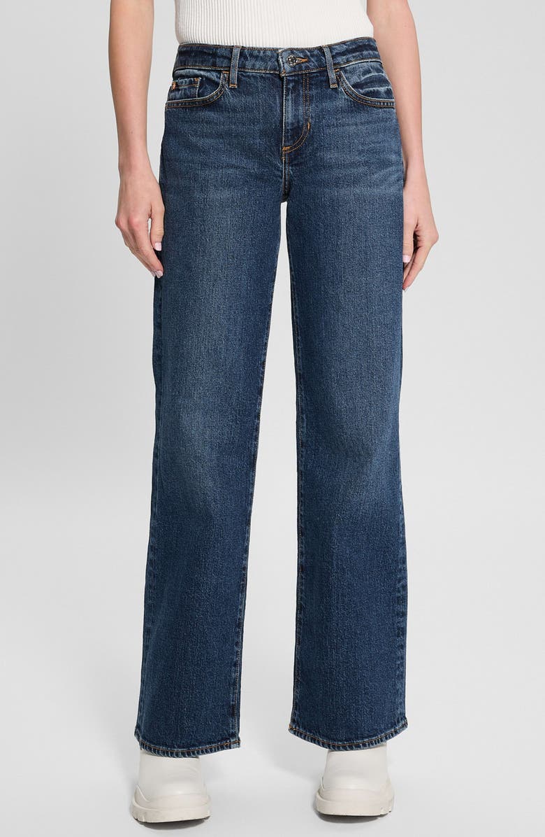 GUESS Low Rise Slouchy Straight Leg Jeans, Main, color,