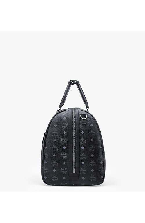 Mcm Ottomar Weekender Bag In Black