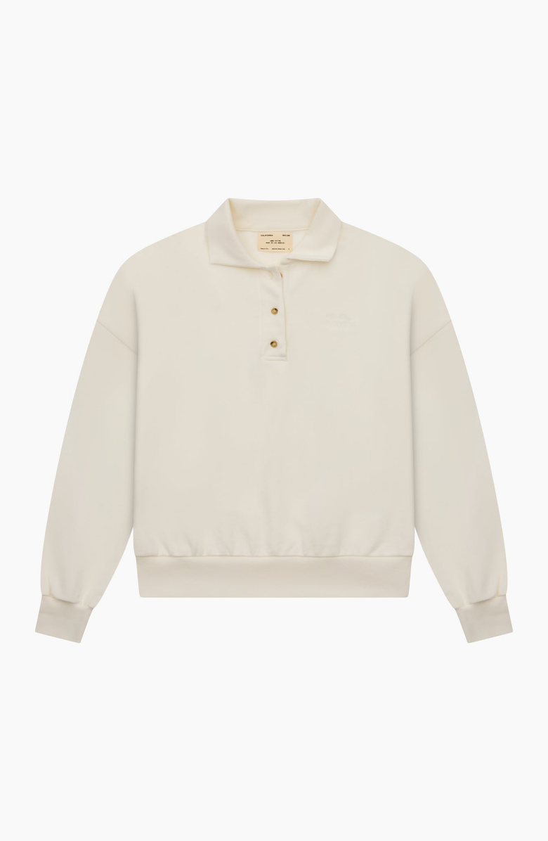 CALIFORNIA INCLINE Long Sleeve Polo Shirt, Main, color, Salt