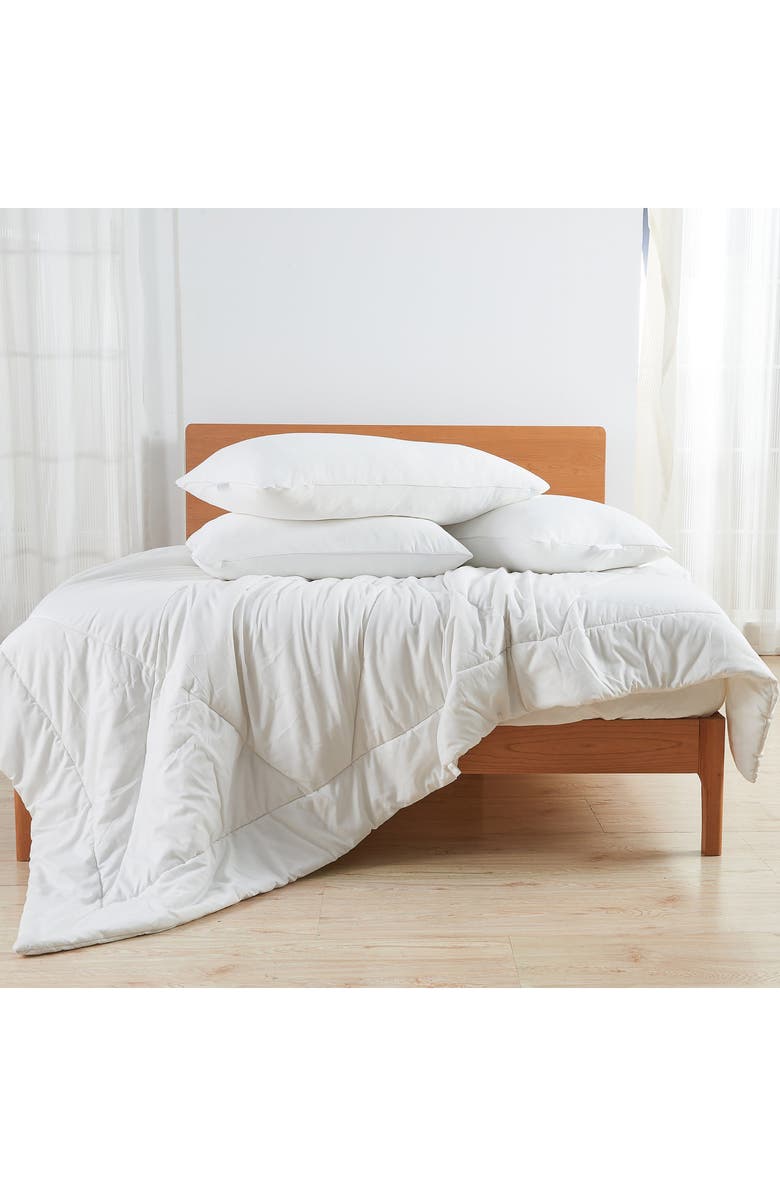 Sijo Flexcool Adjustable Memory Foam Pillow & Fill Pouch Set, Alternate, color, White