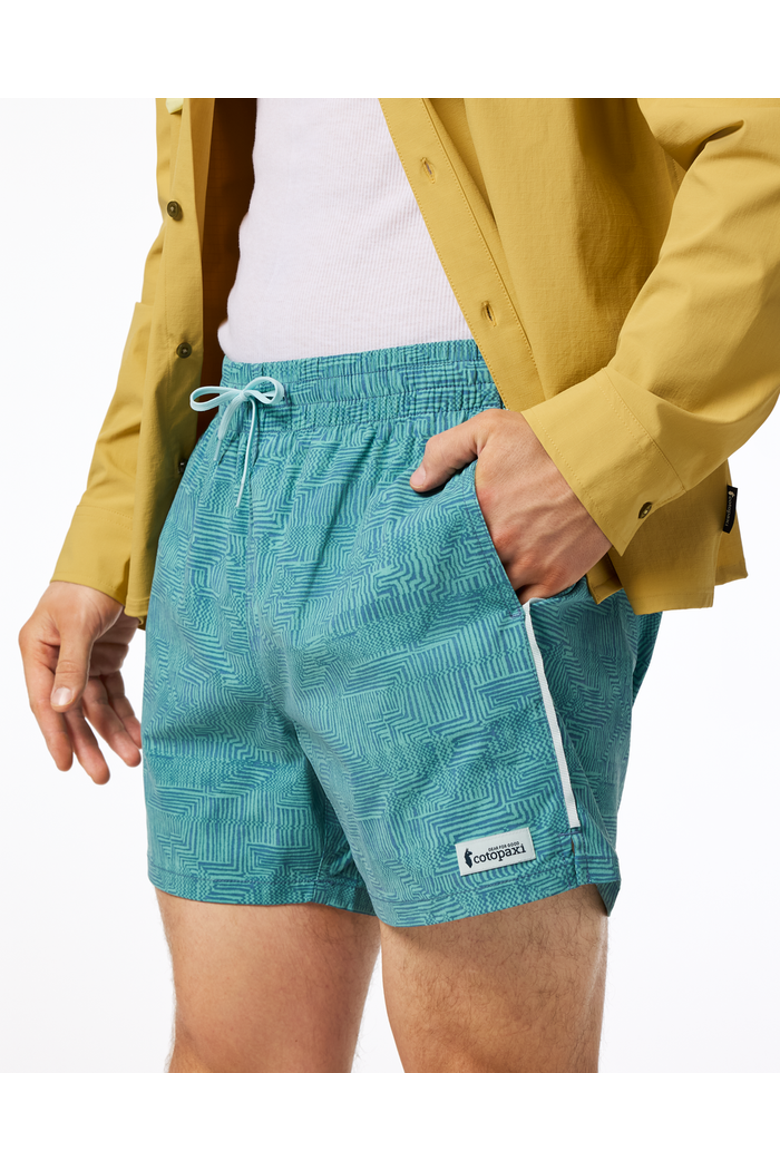 Brinco 5" Short - Print - Men's, Alternate, color, Zen Garden Tide Pool
