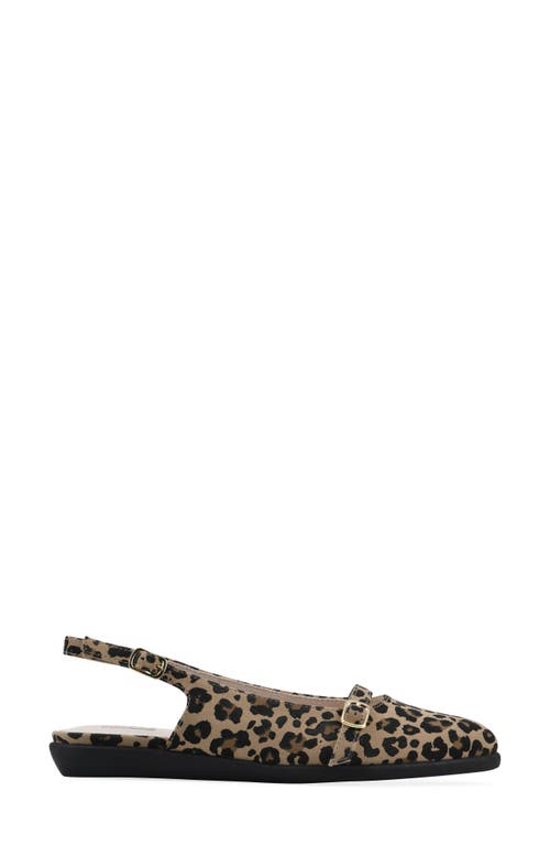 Cliffs By White Mountain Milona Slingback Flat In Multi