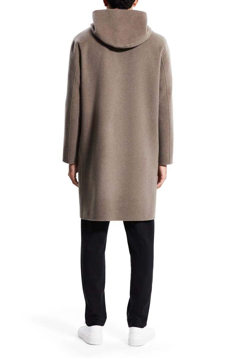 Thompson Luxe New Divide Wool Blend Coat, Alternate, color, FOSSIL