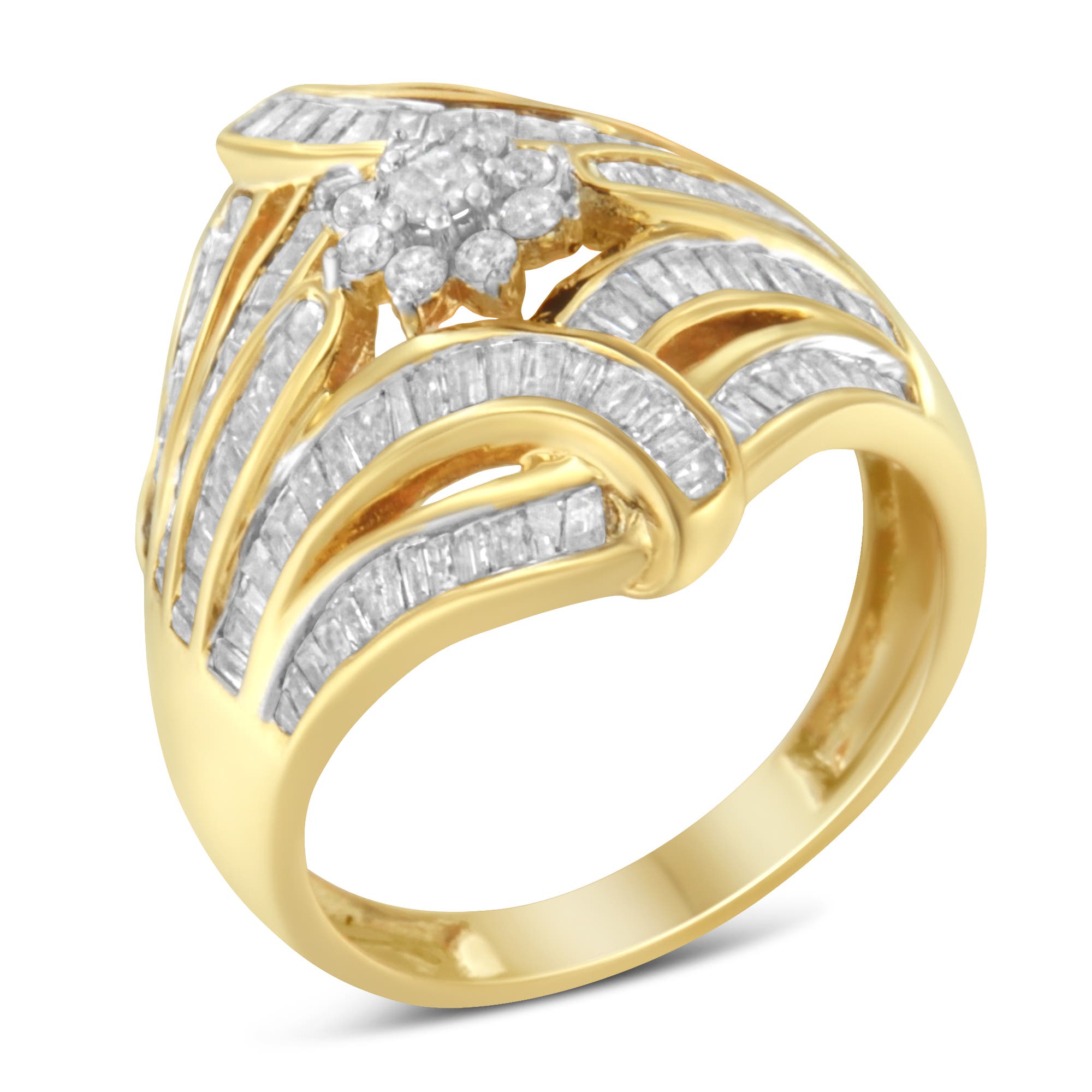 selected Yellow Gold over Silver