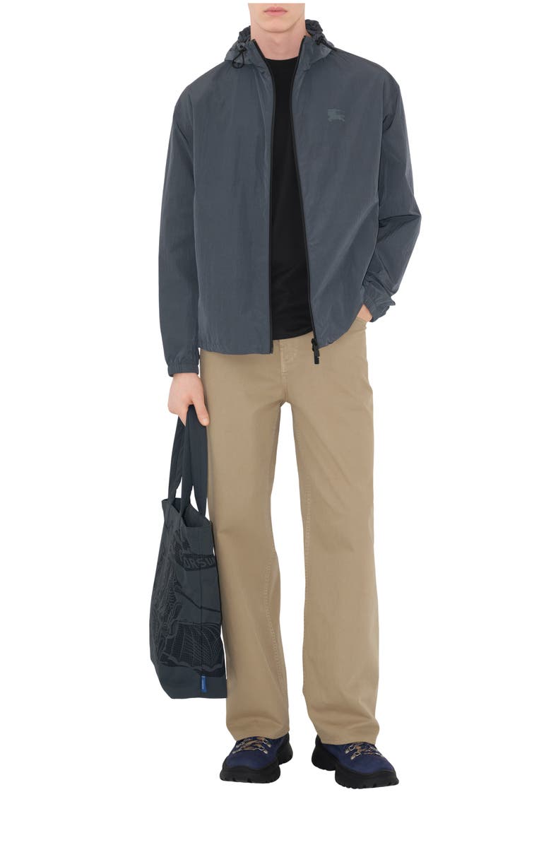 Burberry EKD Badge Cotton T-shirt, Main, color, Black