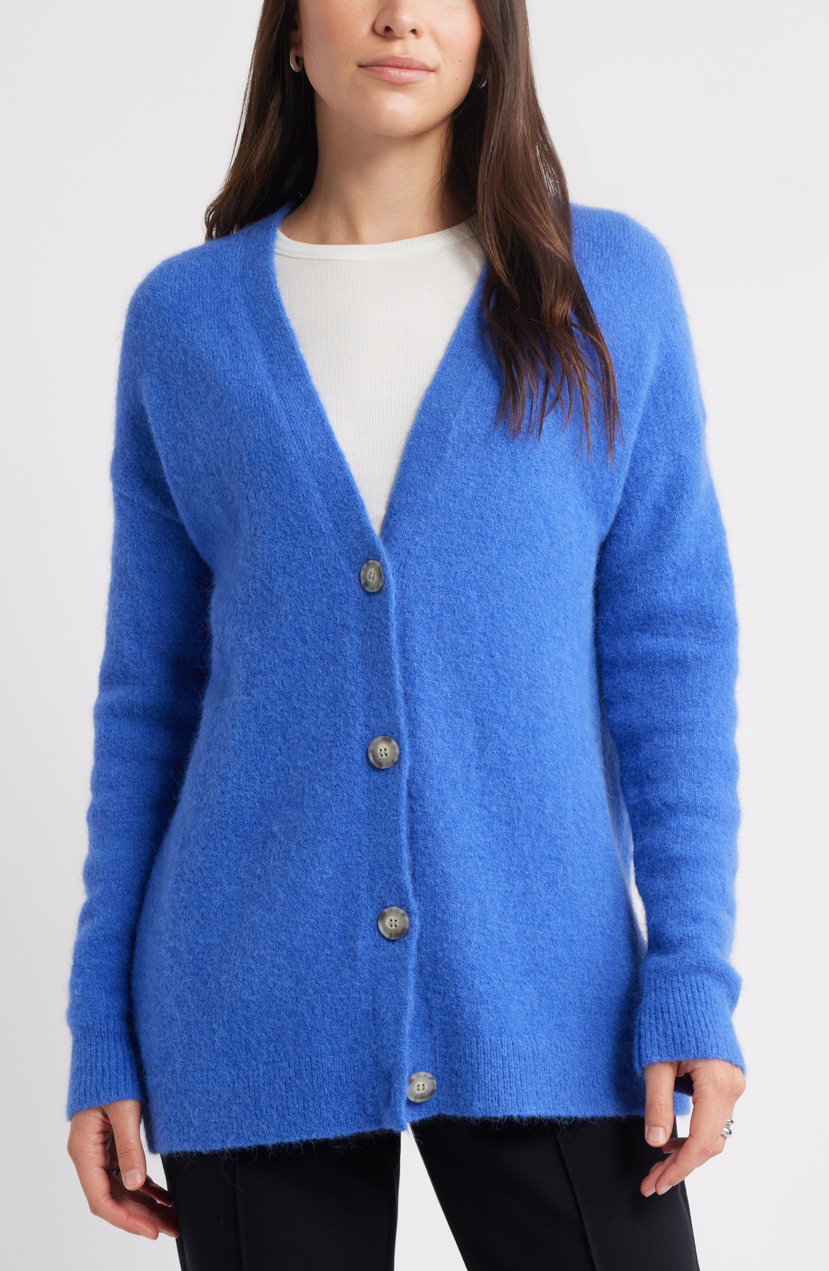 Caslon® Alpaca Blend Cardigan