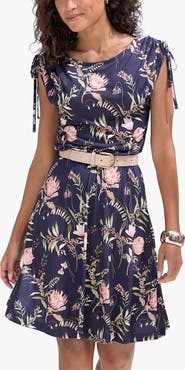 LASCANA Women's Tie Detail Dress