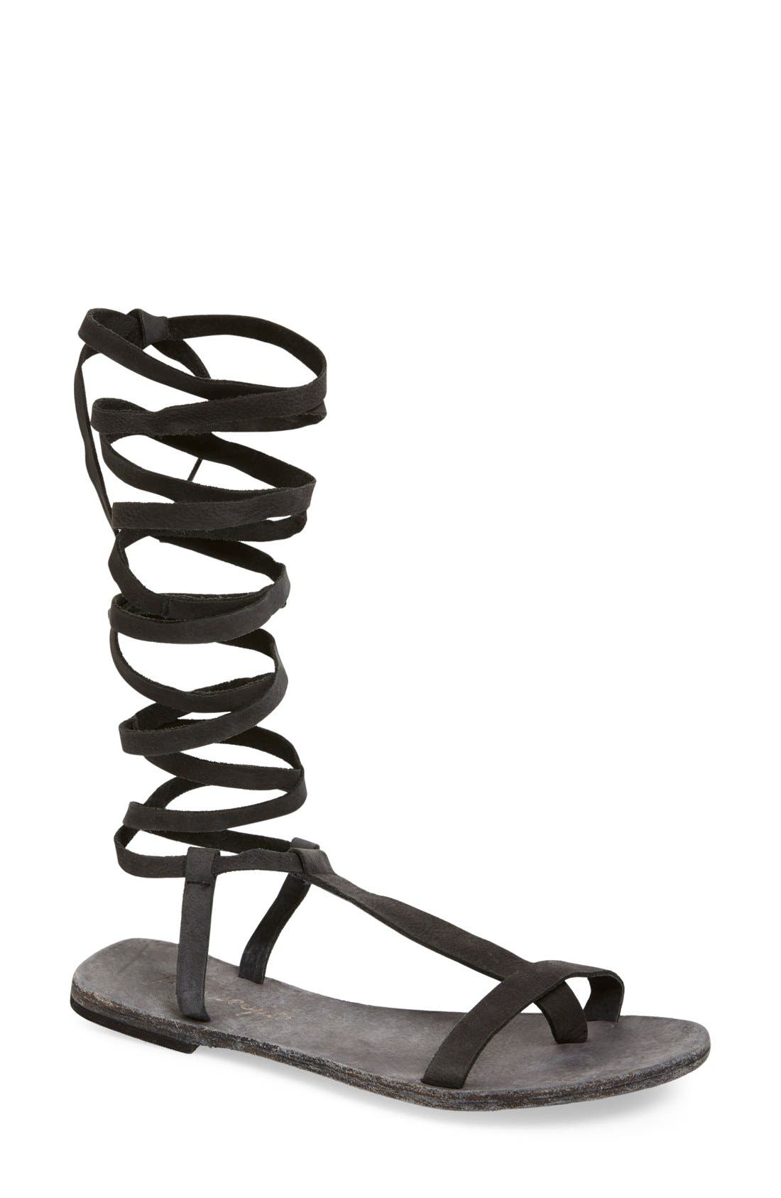 Free People 'Dahlia' Tall Gladiator Sandal, Main, color, 