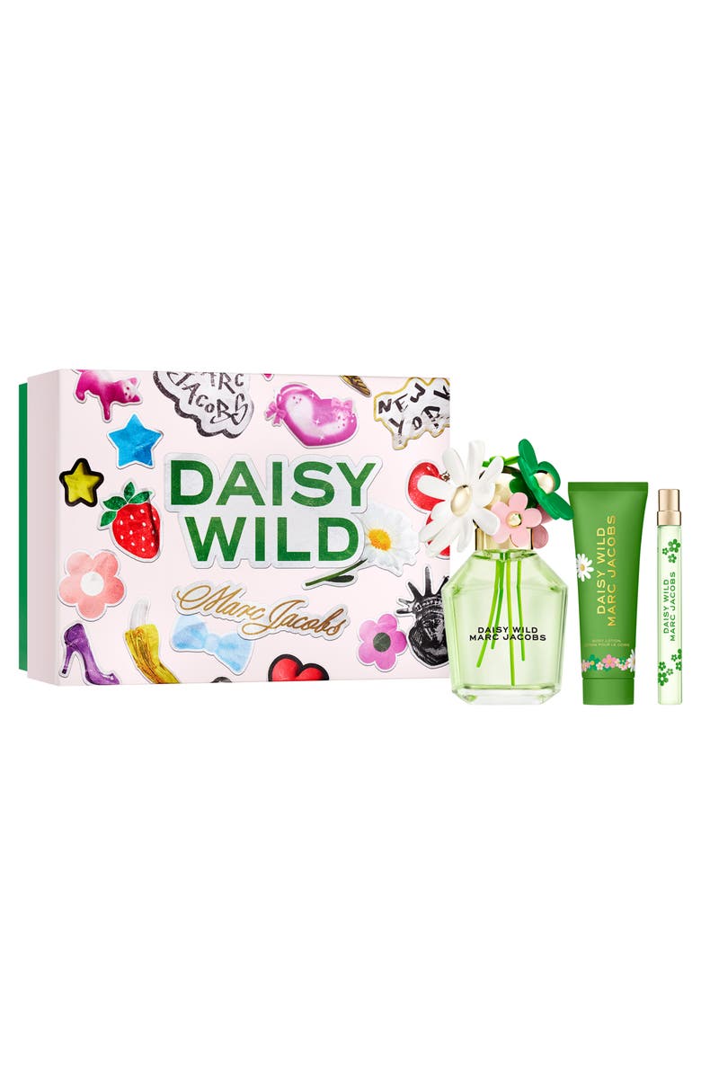 Marc Jacobs Daisy Wild Eau de Parfum Gift Set $229 Value, Main, color, 