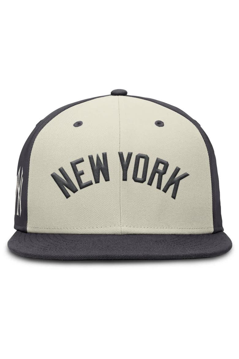 Men's Nike  Cream New York Yankees Dri-FIT True Fitted Hat, Alternate, color, Cream