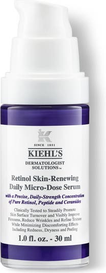 美容液 KIEHL'S Retinol Skin-Renewing Serum 50ml Kiehl's Since 1851 Micro-Dose Anti-Aging Retinol Serum with
