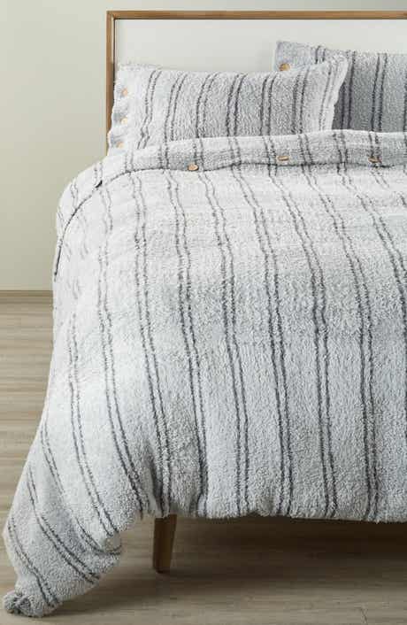 Barefoot Dreams® CozyChic® Vertical Stripe Duvet Cover & Shams