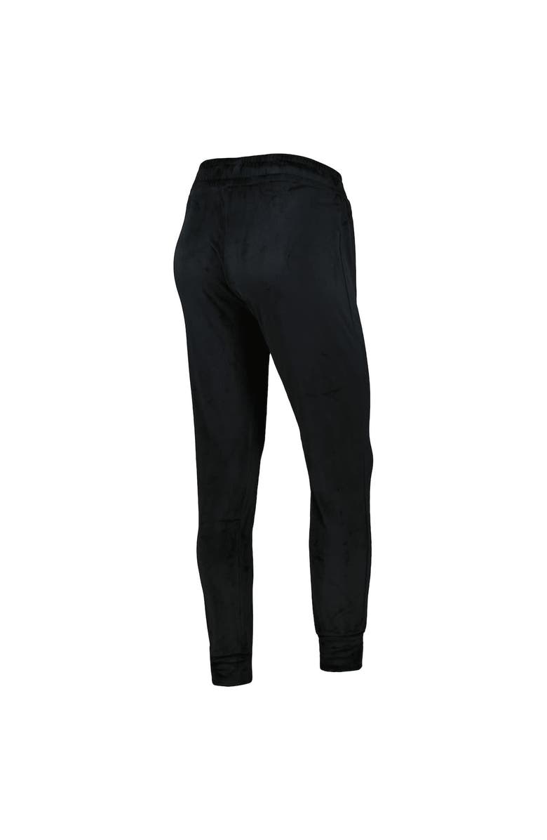 CONCEPTS SPORT Women's Concepts Sport Black Minnesota United FC Intermission Velour Cuffed Pants, Alternate, color, Black