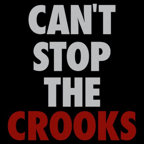 Crooks & Castles Can't Stop The Crooks Red Graphic T-shirt In Black