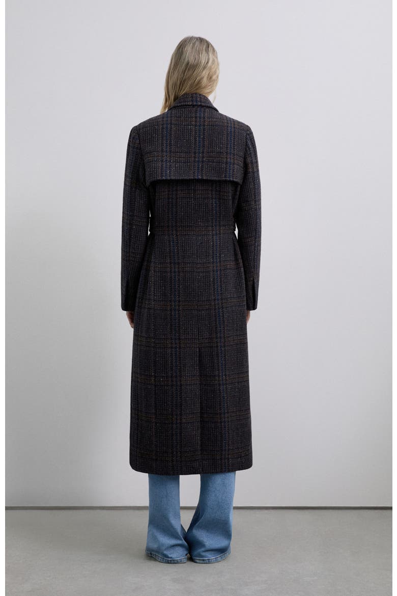 Bluecheck Coat, Alternate, color, Navycheck
