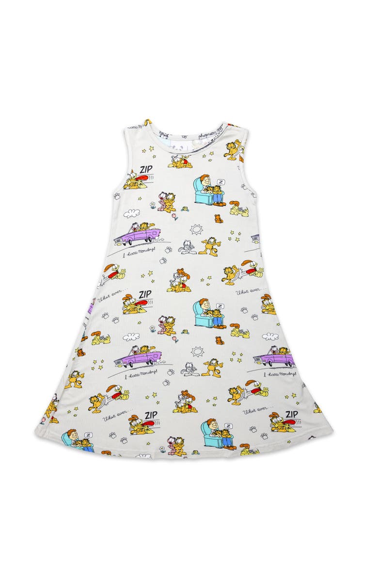 Bellabu Bear Kids' Garfield Friends Sleeveless Dress, Main, color, Garfield Friends
