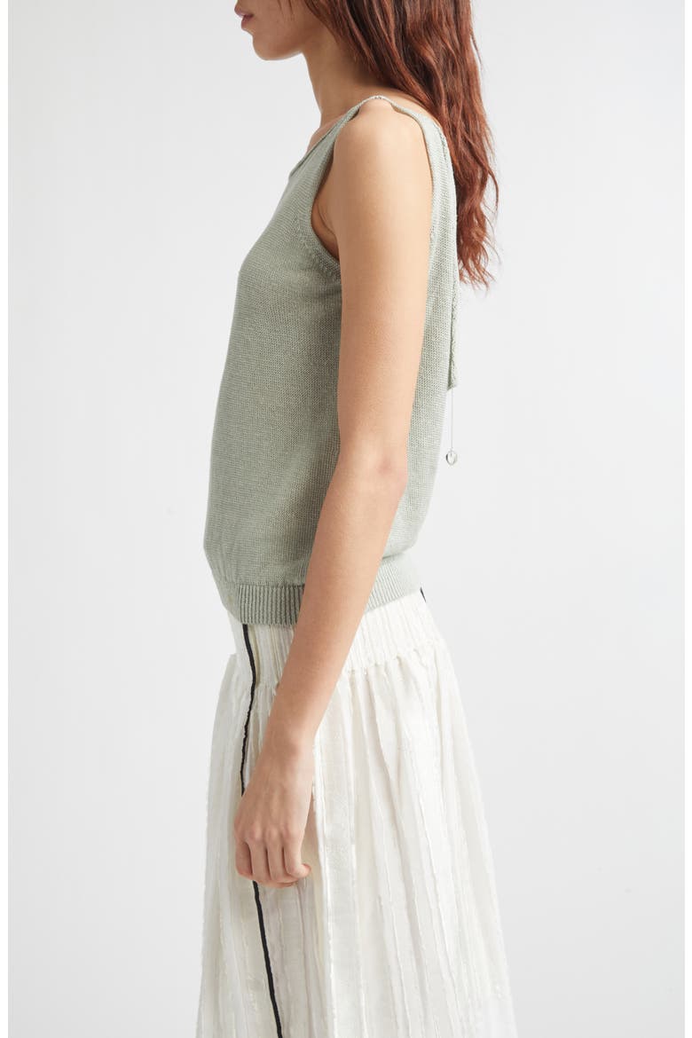 Lotti Sleeveless Hemp Sweater, Alternate, color, 510 - GREEN