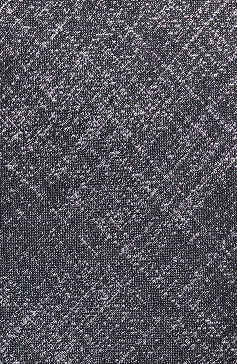 Nordstrom Textured Silk Tie, Alternate, color, Black