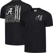 IMAGE ONE Men's Black Alabama Crimson Tide Comfort Colors OHT Camo Overlay T-Shirt