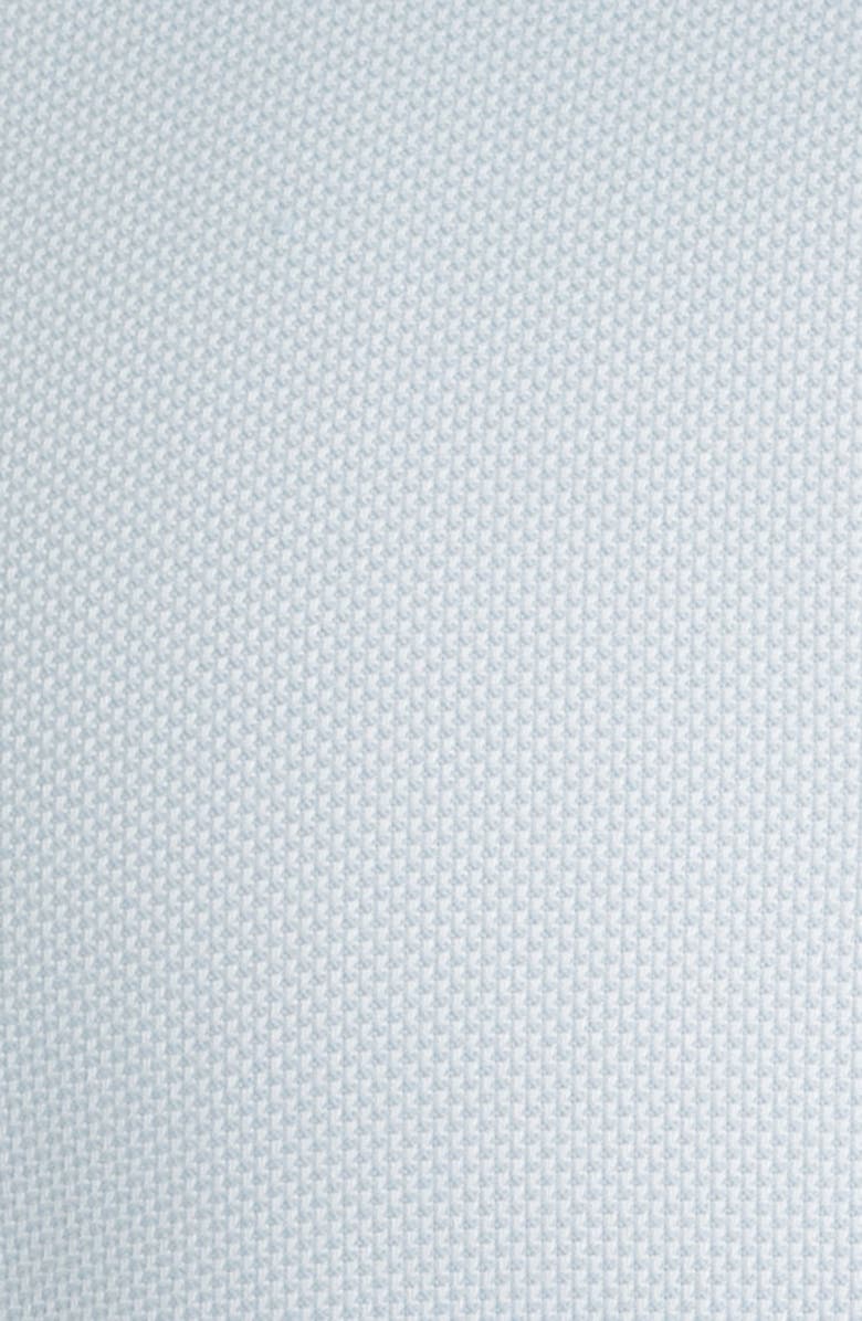 Nordstrom Trim Fit Premium Non-Iron Dress Shirt, Alternate, color, Blue Lavina Pattern