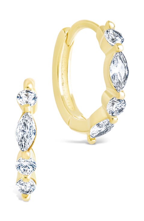 Kensington Cubic Zirconia Hoop Earrings