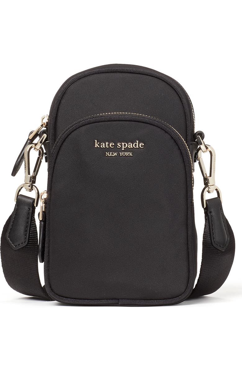 Kate Spade New York sam the little better nylon north & south phone crossbody bag, Main, color,
