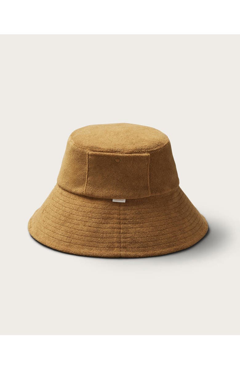 Hemlock Marina Wide Brim Bucket Hat, Alternate, color, Coyote Brown