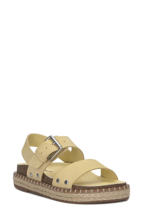 LUCKY BRAND LUCKY BRAND UMORA SLINGBACK ESPADRILLE PLATFORM SANDAL 
