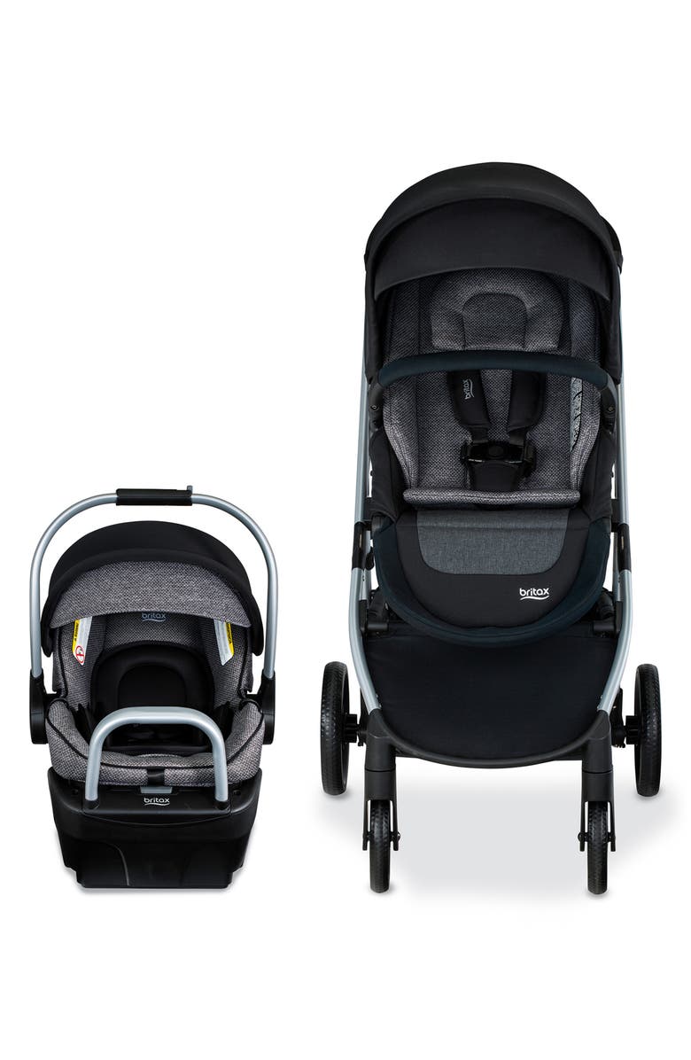 Britax Willow<sup>®</sup> SC Infant Car Seat & Grove Stroller Travel System, Alternate, color, Pindot Onyx
