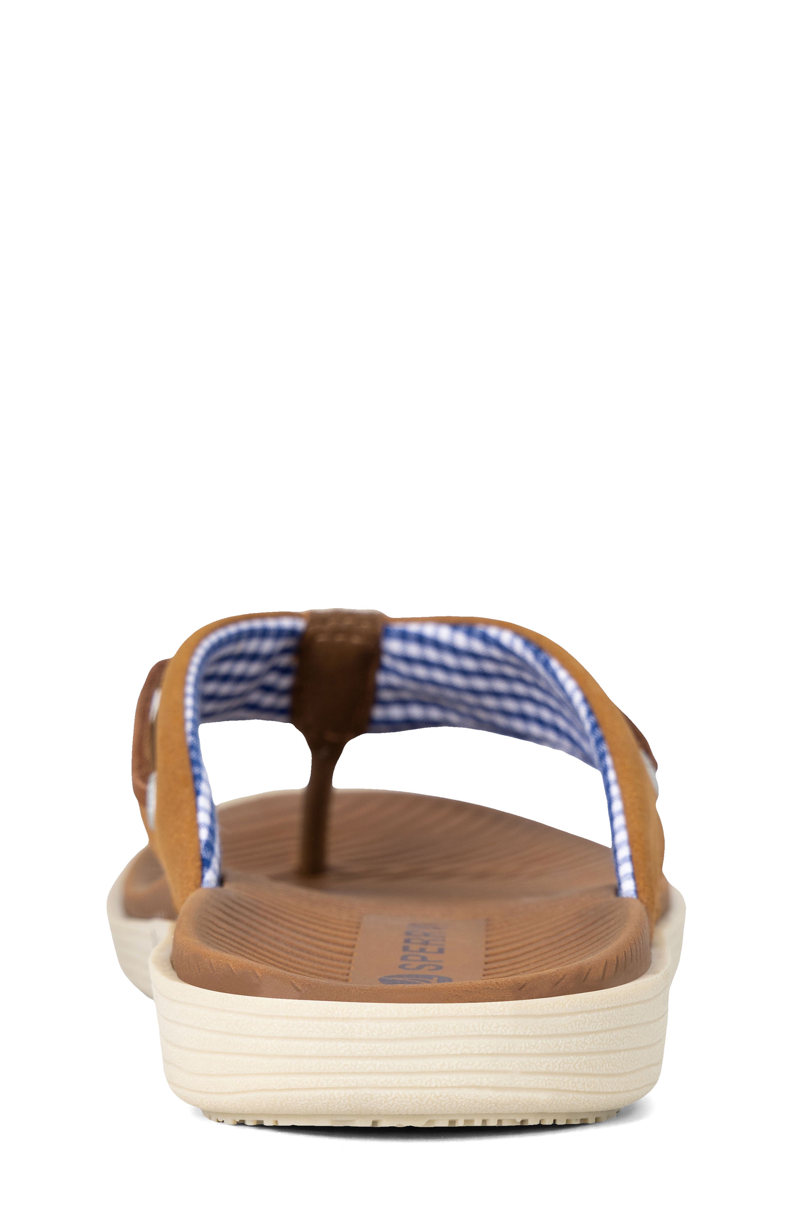 Sperry Kids' Seafish Flip Flop, Alternate, color, Honey Caramel