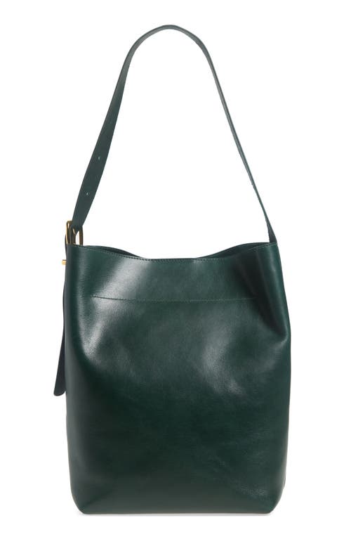 Madewell The Essential Bucket Tote In Green