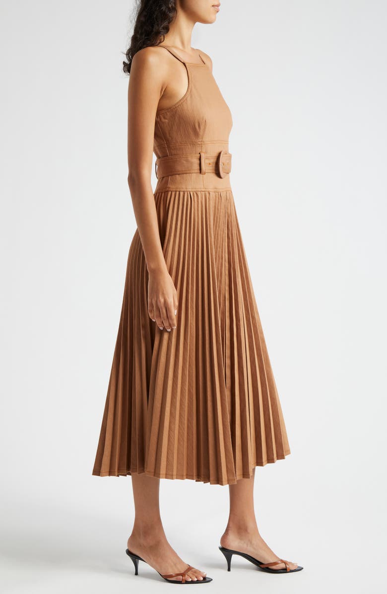 Cinq à Sept Kami A-Line Dress, Alternate, color, Cocoa