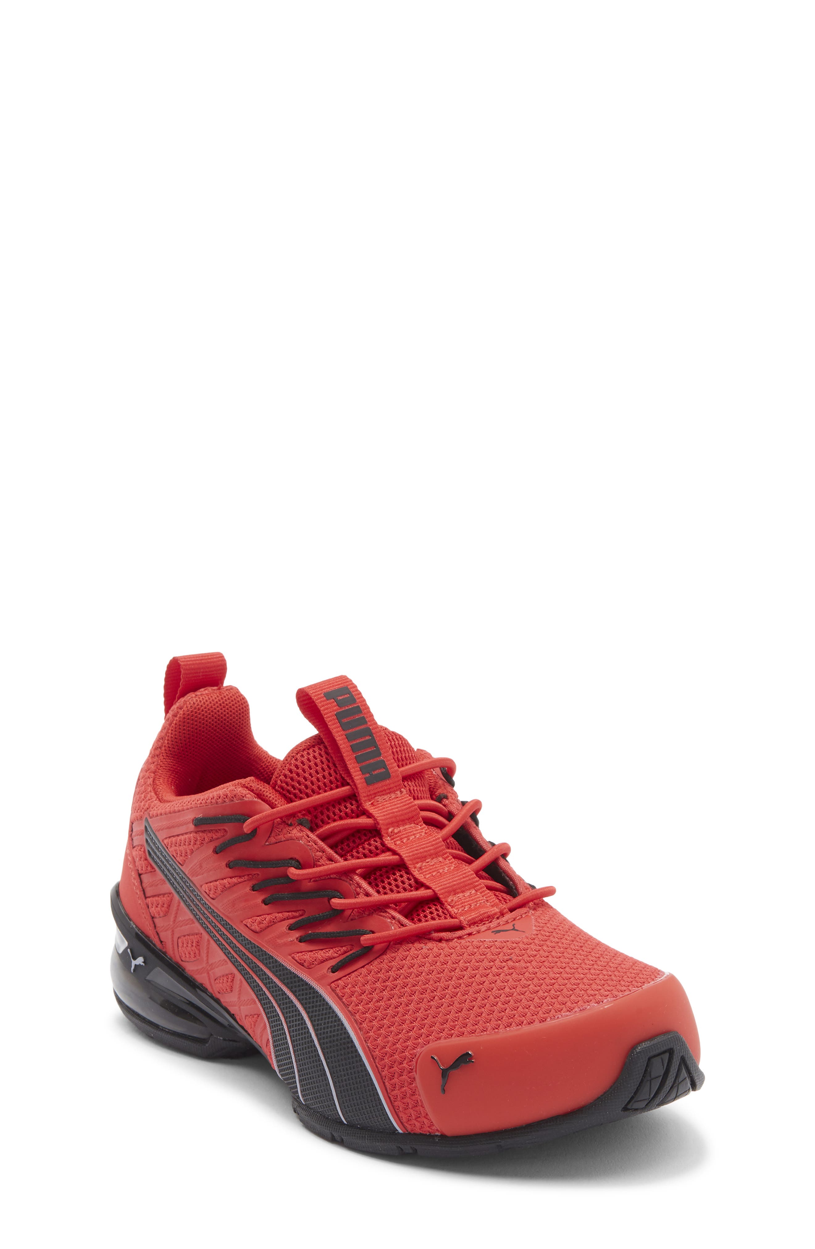 PUMA Kids' Voltaic Evo Sneaker, Main, color, For All Time Red/ Puma Black