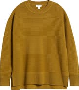 Nordstrom Cotton & Cashmere Ottoman Sweater