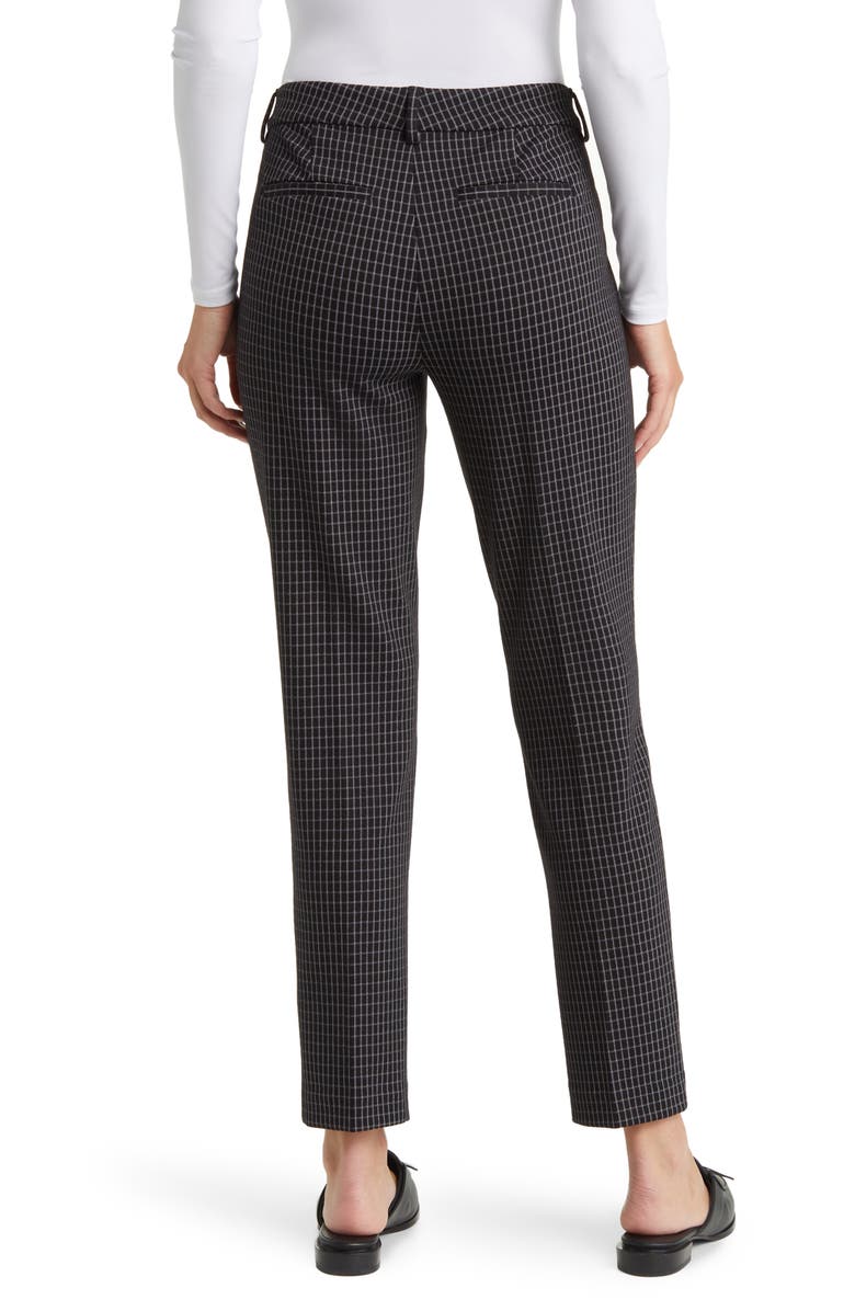 Liverpool Los Angeles Liverpool Kelsey Check Knit Skinny Pants, Alternate, color, 