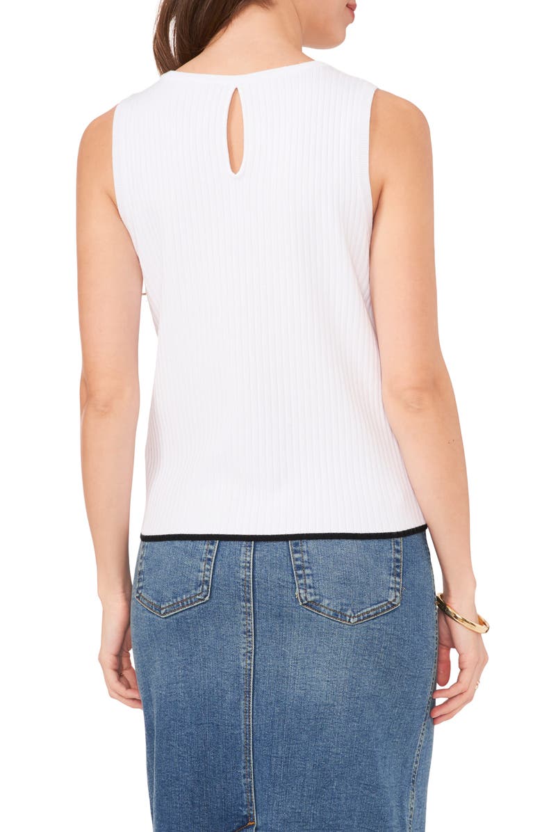 Vince Camuto Rib Knit Sweater Tank, Alternate, color, 