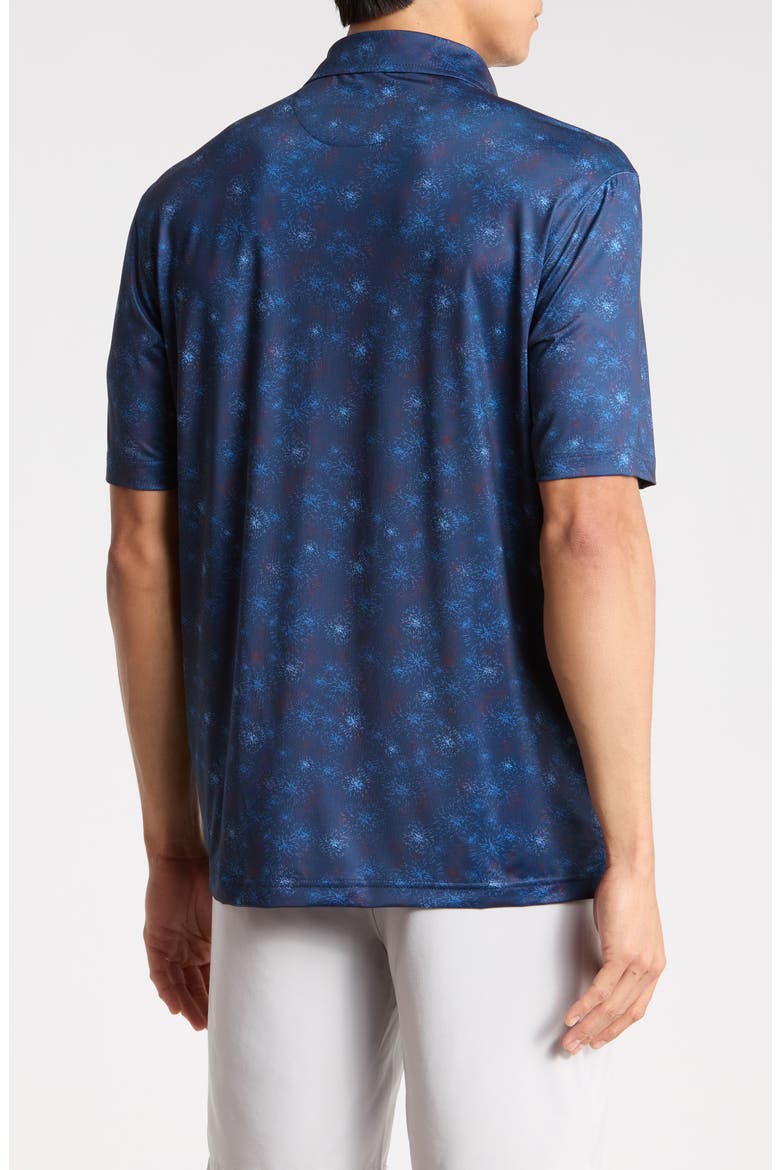 Heritage Fireworks Performance Polo, Alternate, color, NAVY