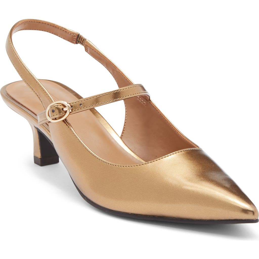 Nordstrom Rack Miranda Slingback Pump In Brown