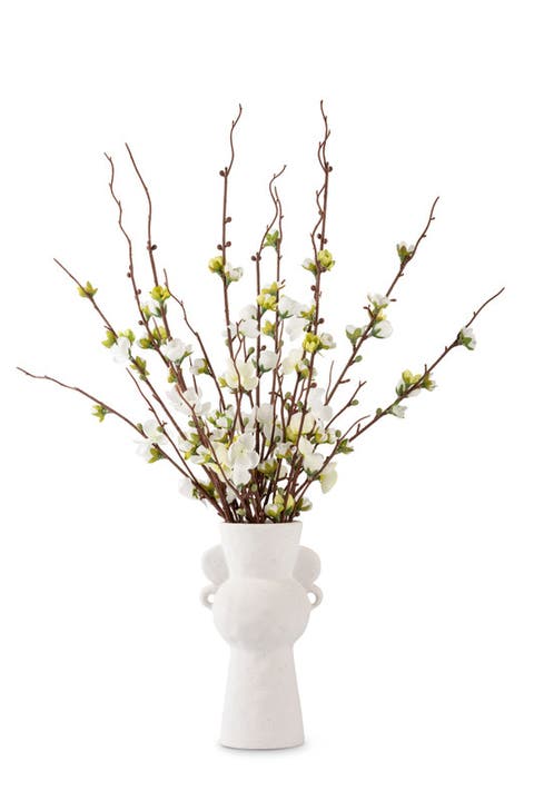 Leif Quince Bud Pedestal Arrangement