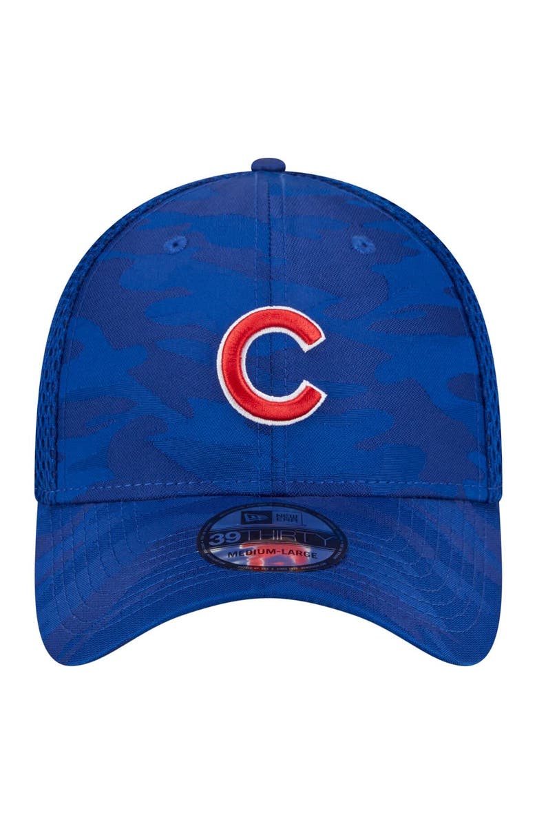 New Era Men's New Era Royal Chicago Cubs Subtle Camo 39THIRTY Flex Hat, Alternate, color, Royal