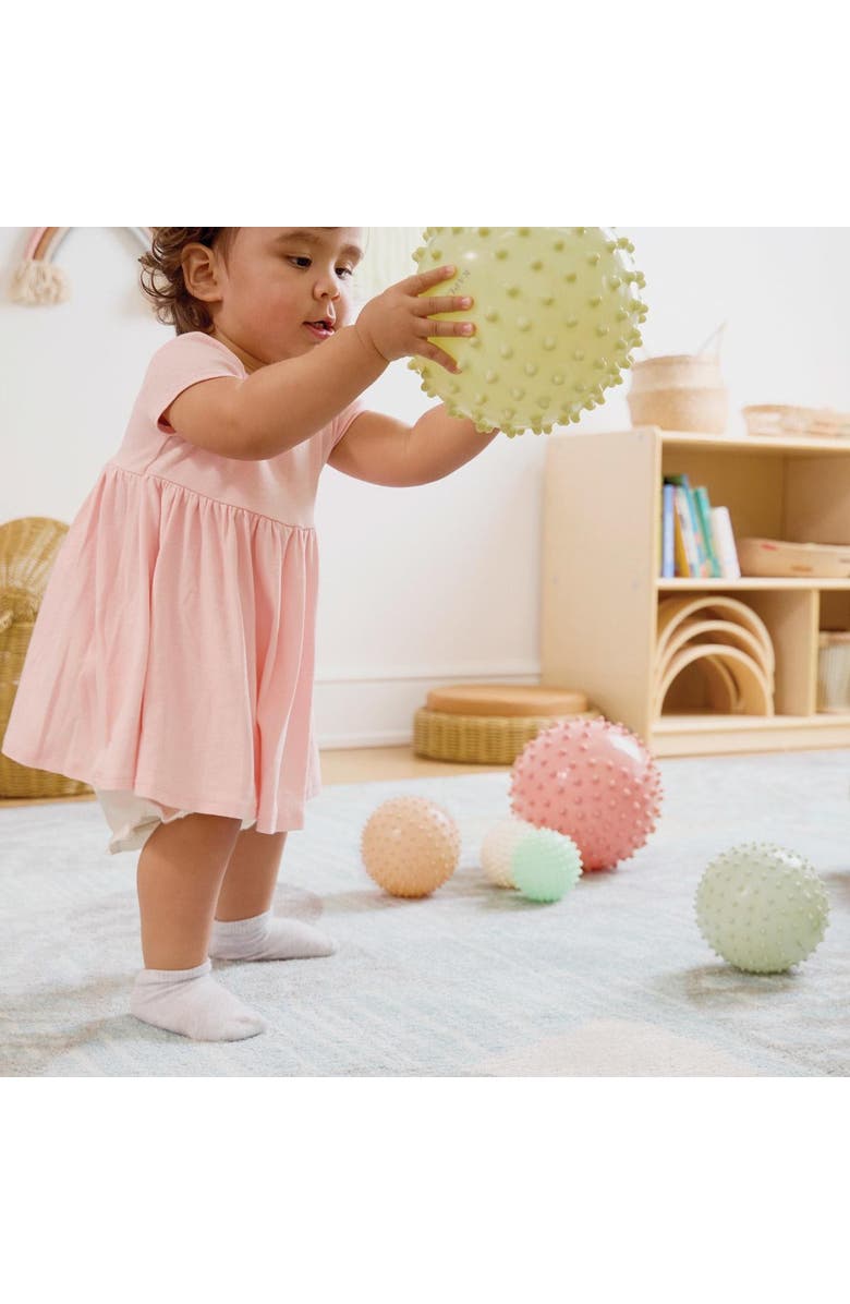 Kaplan Early Learning Company Sensory Balls - Set of 6, Alternate, color, Multicolored