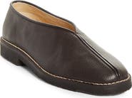 Lemaire Piped Crepe Slipper Loafer