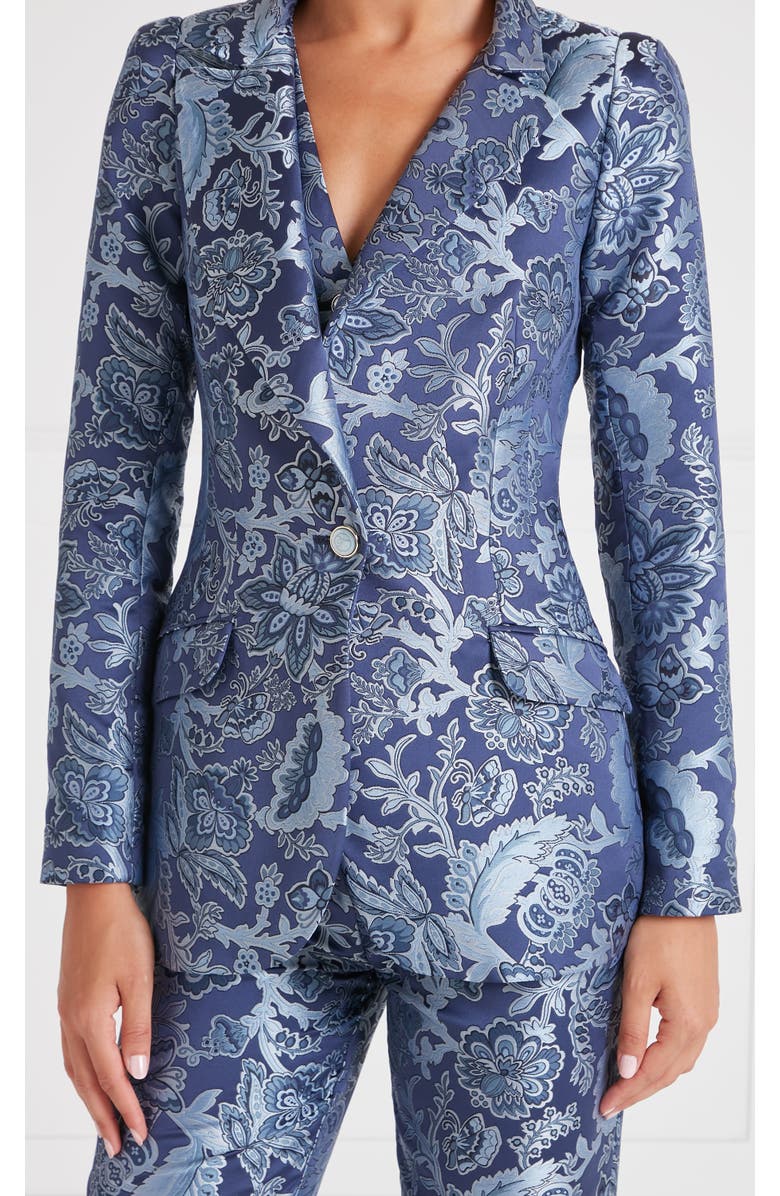 Temperley London Francis Blazer, Main, color, Navy