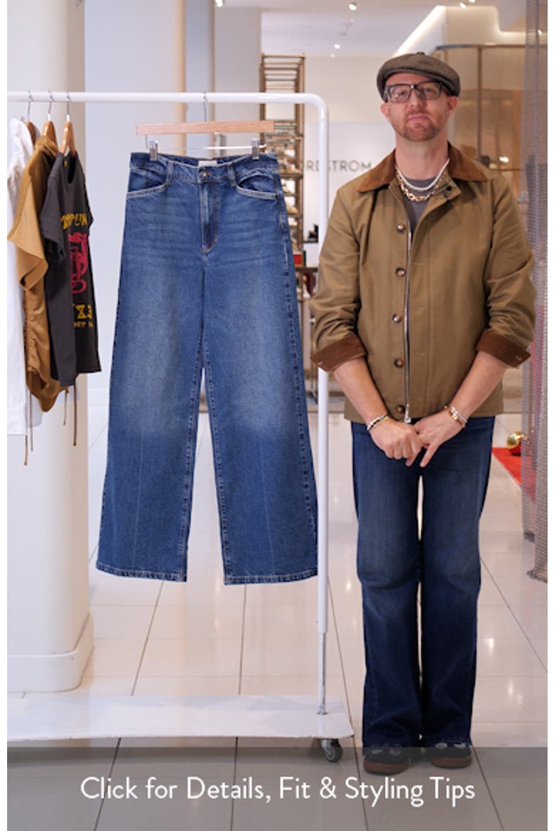 The Mischa Super High Waist Wide Leg Jeans video