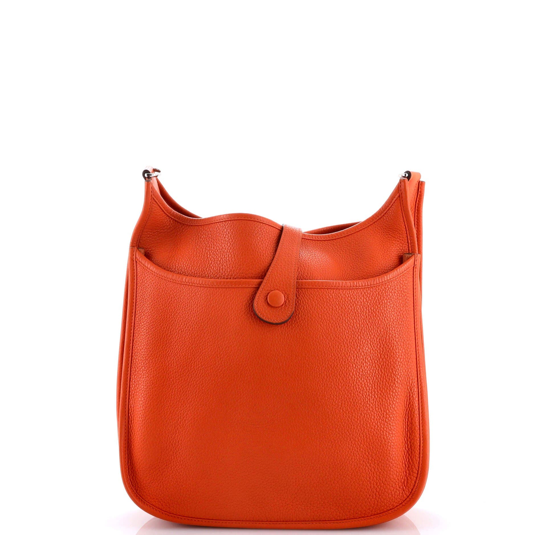 Pre-Owned Hermes Evelyne Bag Gen III Clemence GM, Alternate, color, 