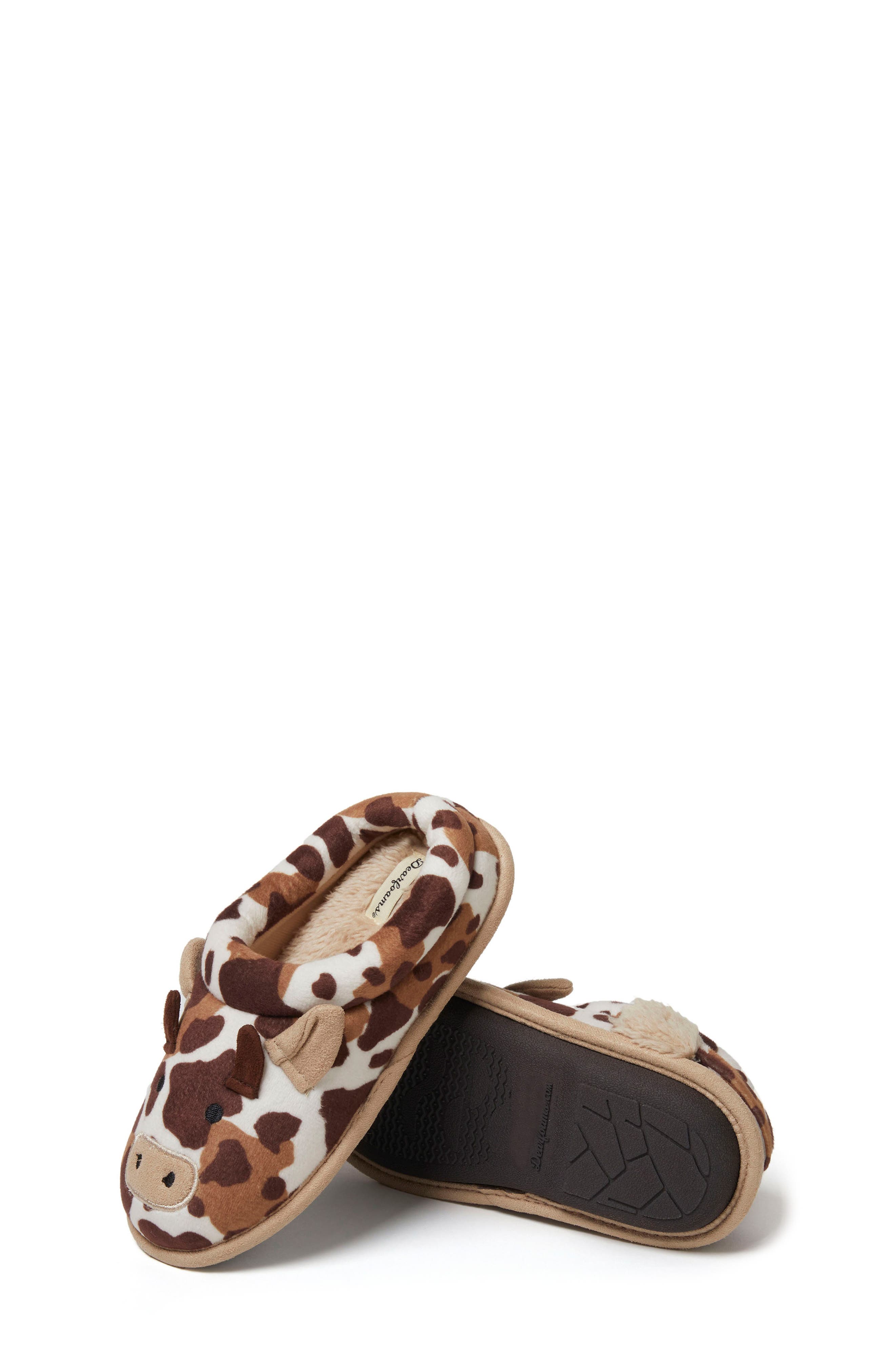 Peyton Animal Clog Slipper, Alternate, color, COW POTTING SOIL