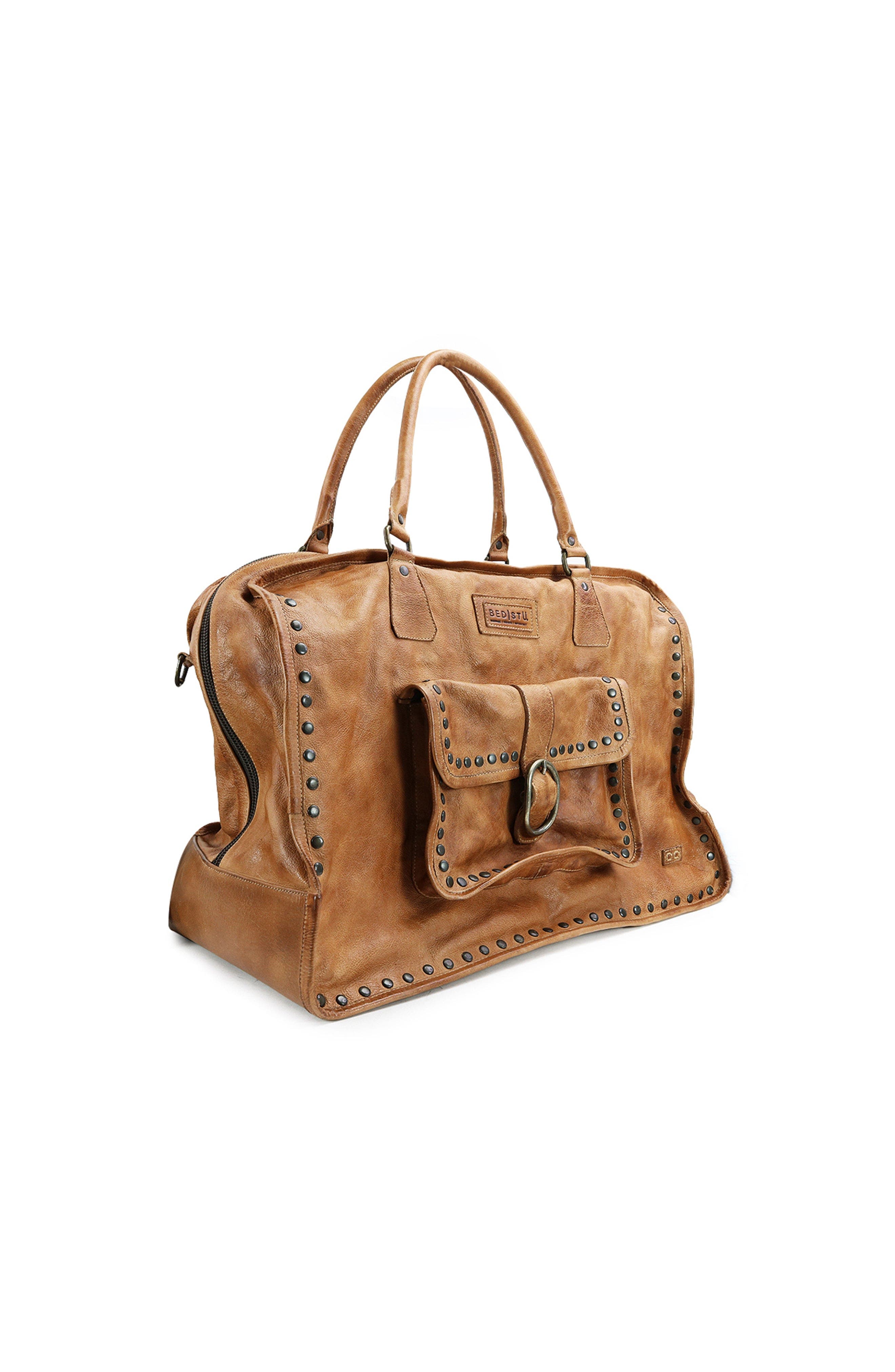 Bed Stu Loaf Duffle, Alternate, color, Tan Rustic