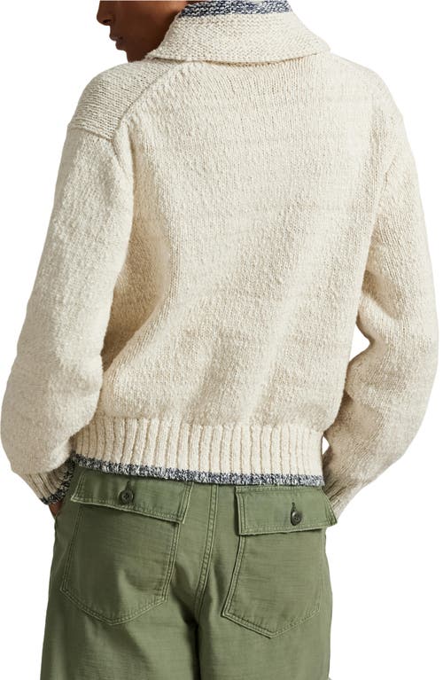 Polo Ralph Lauren Logo Cotton Zip-up Sweater